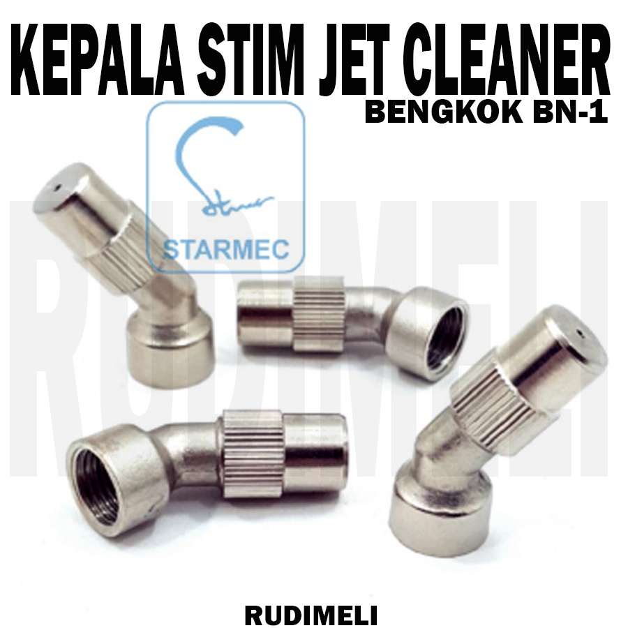 (KEPALA STIM )UNTUK KRAN STIM-NOZZLE JET CLEANER-KEPALA SAJA