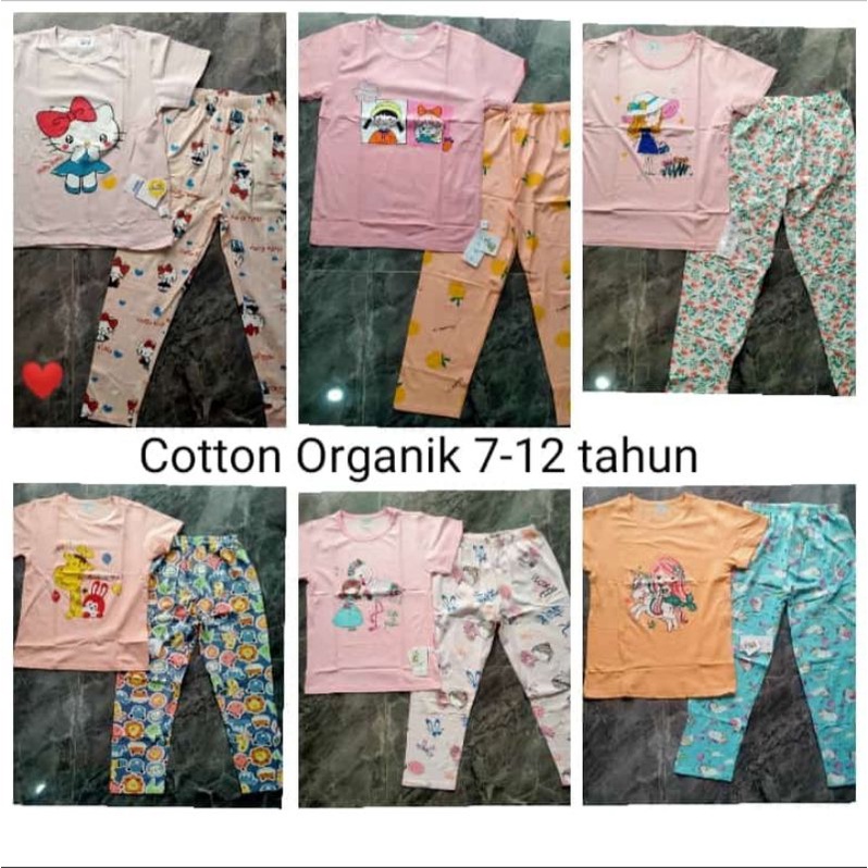 Piyama Import Cotton Organik