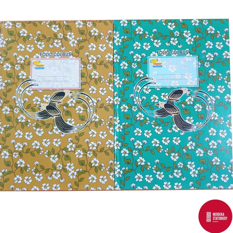 

Q86 Buku/Book Folio/F4 100 VISION Hard Cover/Cover Keras FLASH SALE ㆀ