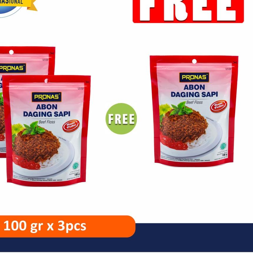 

◙ PRONAS Abon Chili 100 gr Buy 2 Get 1 ➽
