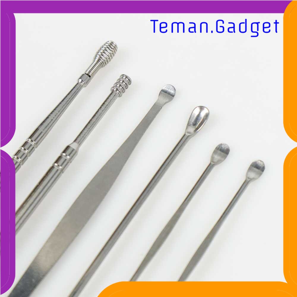 TG - PRW Set Pembersih Telinga Korek Kuping 6 PCS - CW36