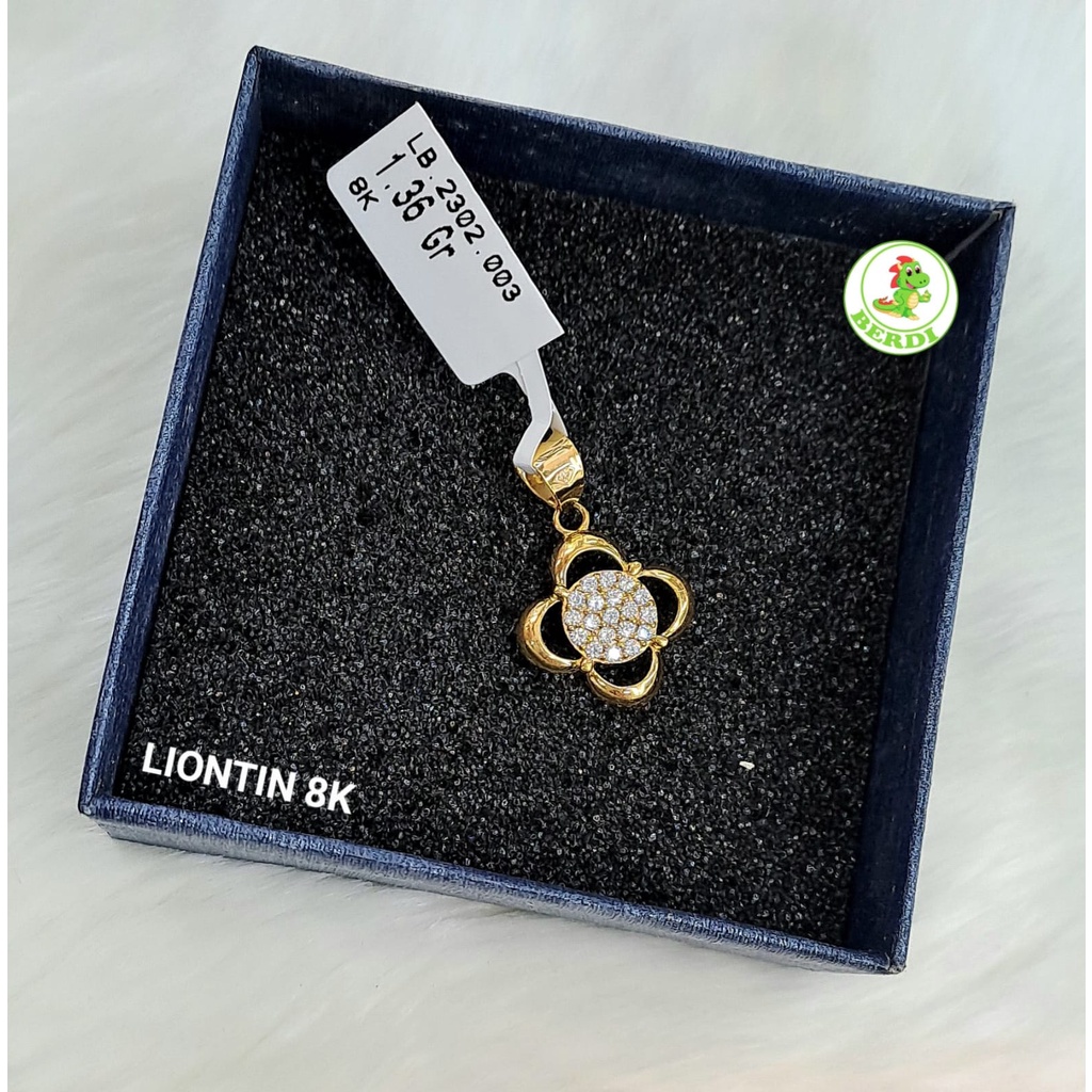 LIONTIN EMAS ASLI GRAM RINGAN KADAR 375/8KARAT