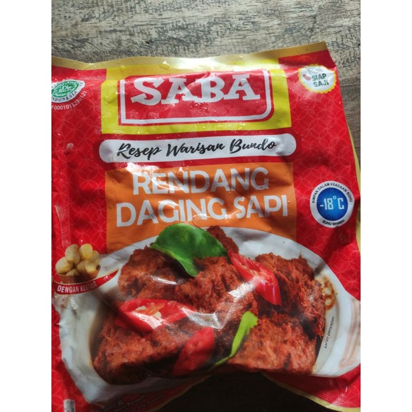 

SABA Rendang Daging Sapi 400gr