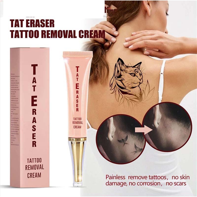 Krim Penghilang Tato yang Efektif 12Gr/ Tattoo Removal Cream / Tato Removal Obat Penghilang Penghapus Tato Tatto Permanen  / Tattoo Cleansing Cream