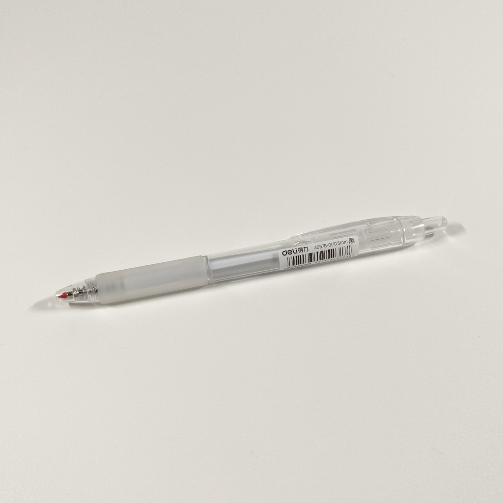 

Deli Gel Pulpen A057B-01 size 0.5mm Tinta Hitam