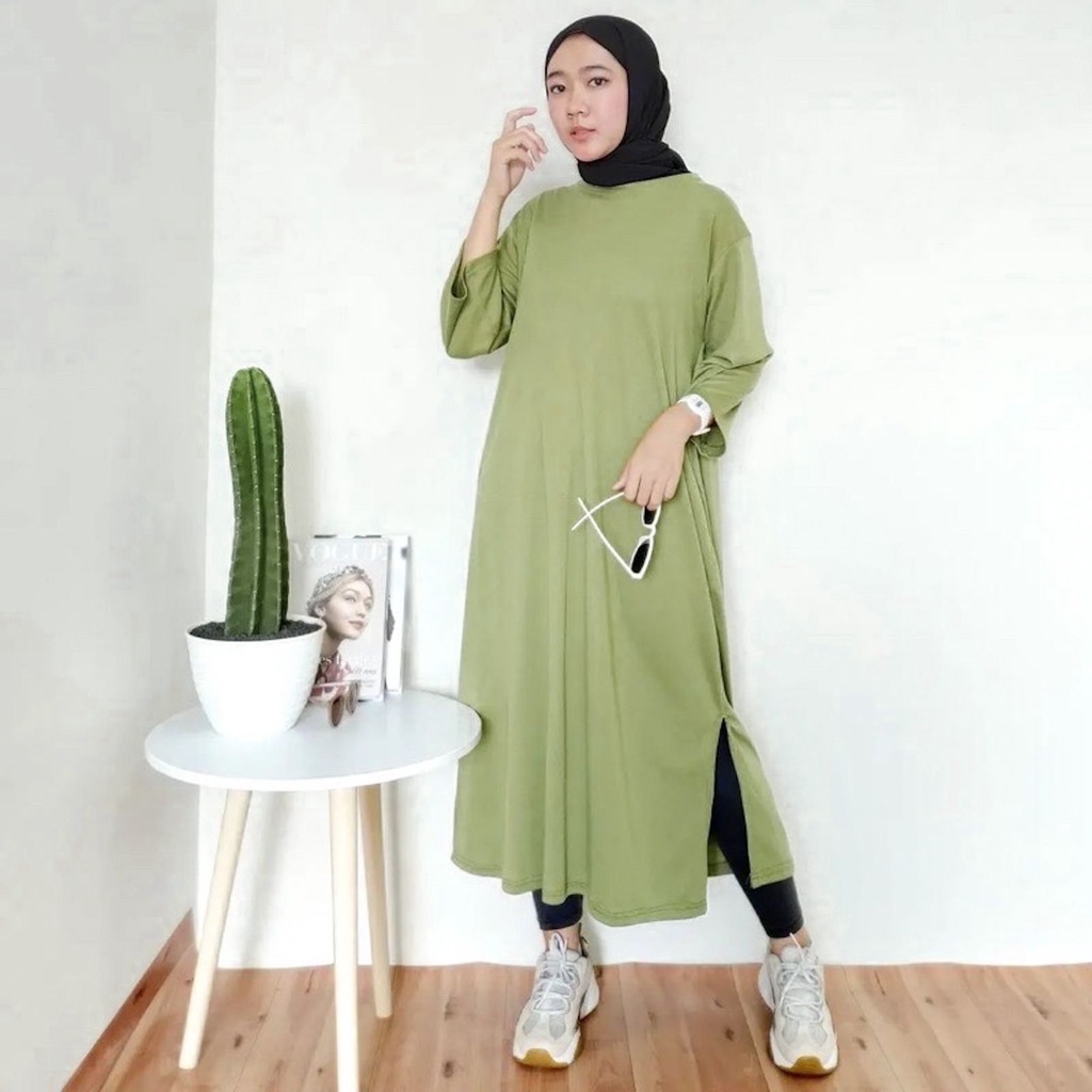 BESICA TUNIK WANITA MUSLIMAH PREMIUM AIRFLOW CRINCKLE