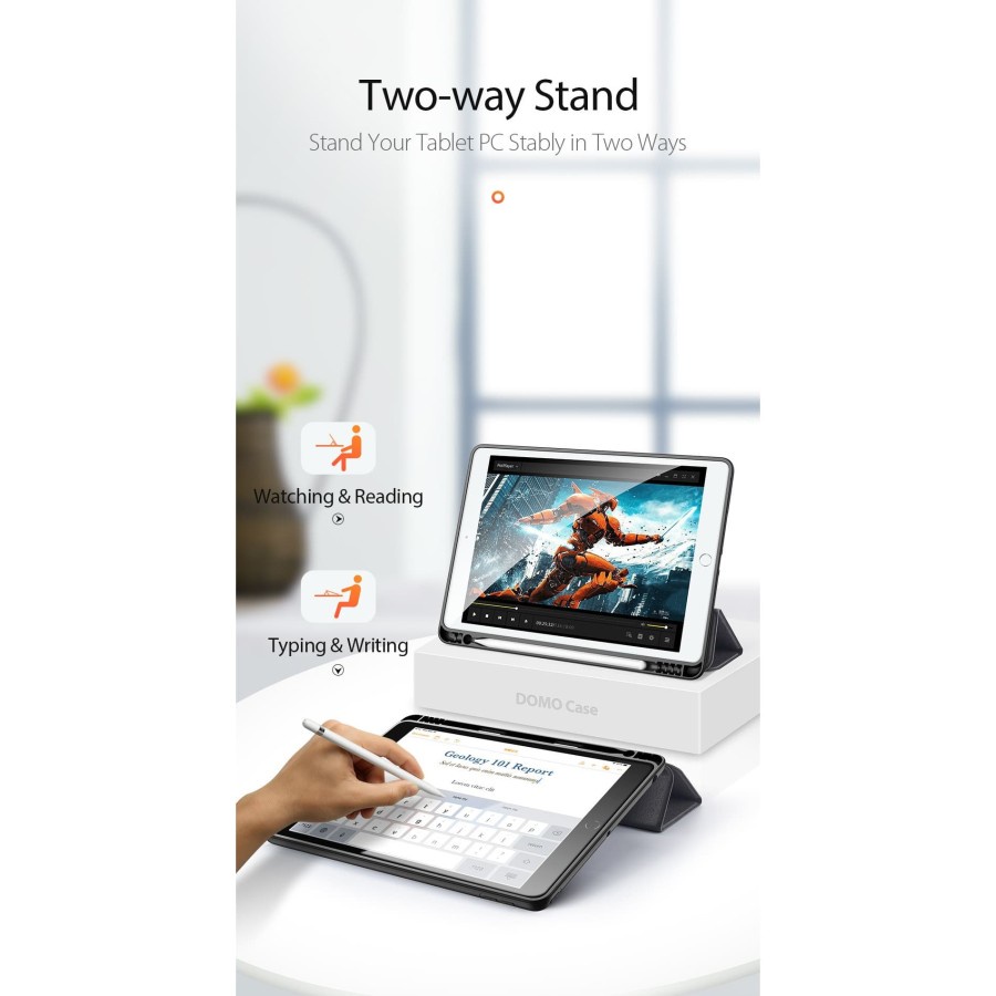 DD04 DUX DUCIS Case iPad 7 iPad 7th 10.2 2019 Domo Series ORIGINAL