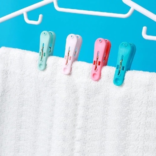 MINISO Small Clamp 20 Pcs Laundry Clips Cloth Hanger Clothes Jepit Jemuran Baju Jepitan Baju