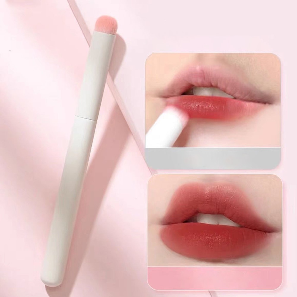 1pcs Sikat Concealer Bibir Kepala Bulat Lembut Brush Makeup Alat Kecantikan