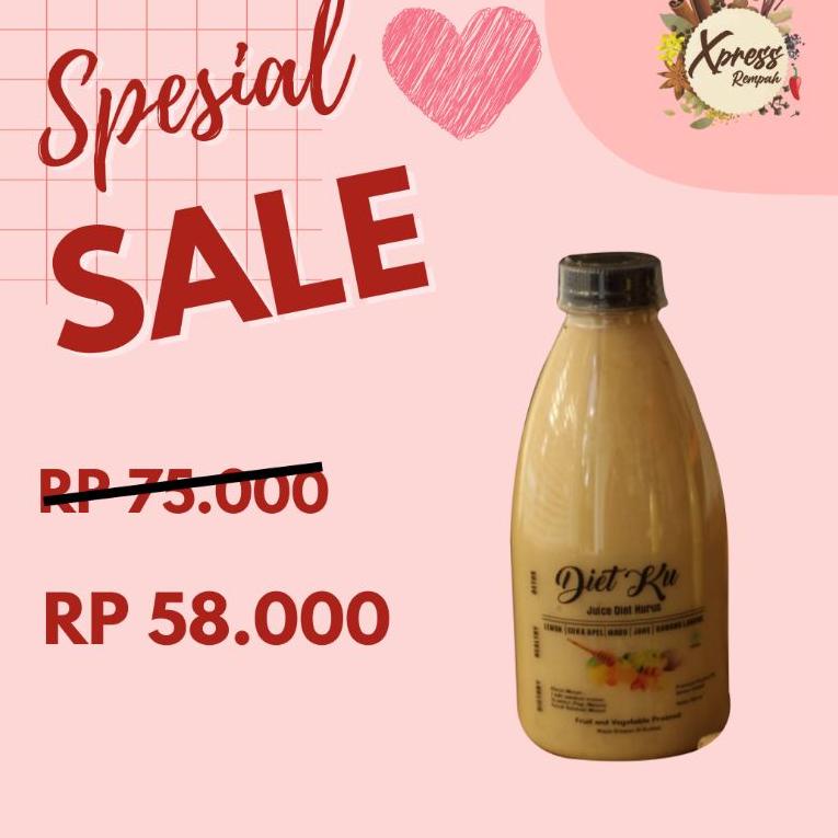 

R88 Jus Diet Herbal DIET KU 350 ml PRODUK KEREN