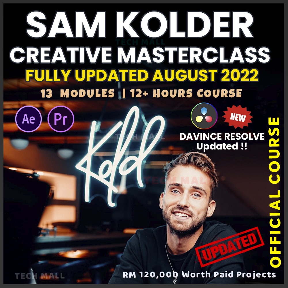 

NS Sam Kolder Creative Masterclass (Updated Davinci Resolve2022)