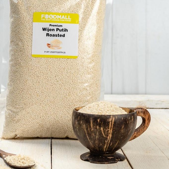 

☞ Wijen Putih PANGGANG 1 KG / ROASTED ☪