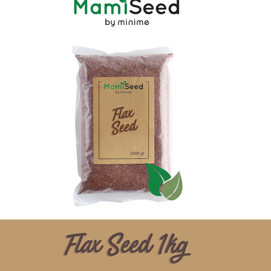 

➻ MAMISEED Flax Seed 1kg - Biji Rami Flaxseed ☊