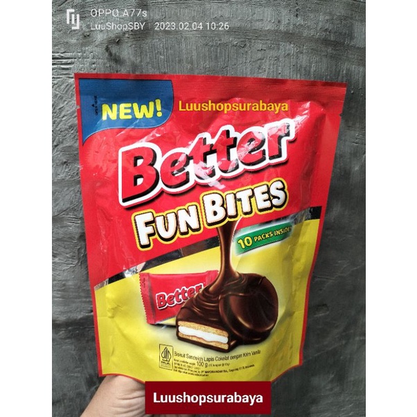 

Better Biskuit Sandwich Fun Bites isi 10