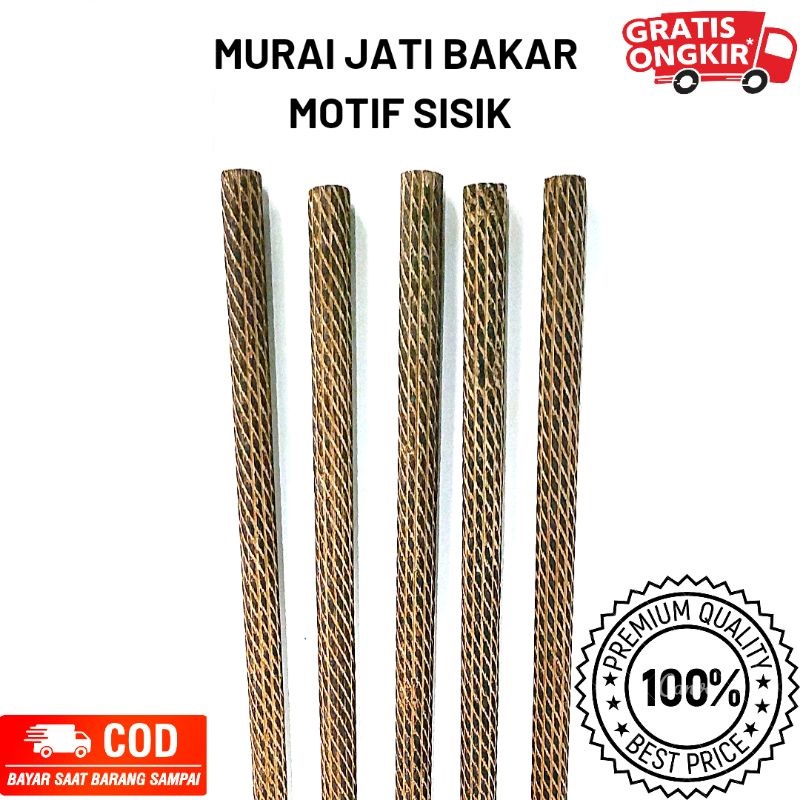 READY TANGKRINGAN BAKAR SISIK ULAR MOTIF SALAK PANJANG 1 METER 1 BATANG BURUNG MURAI PLECI KACER KEN