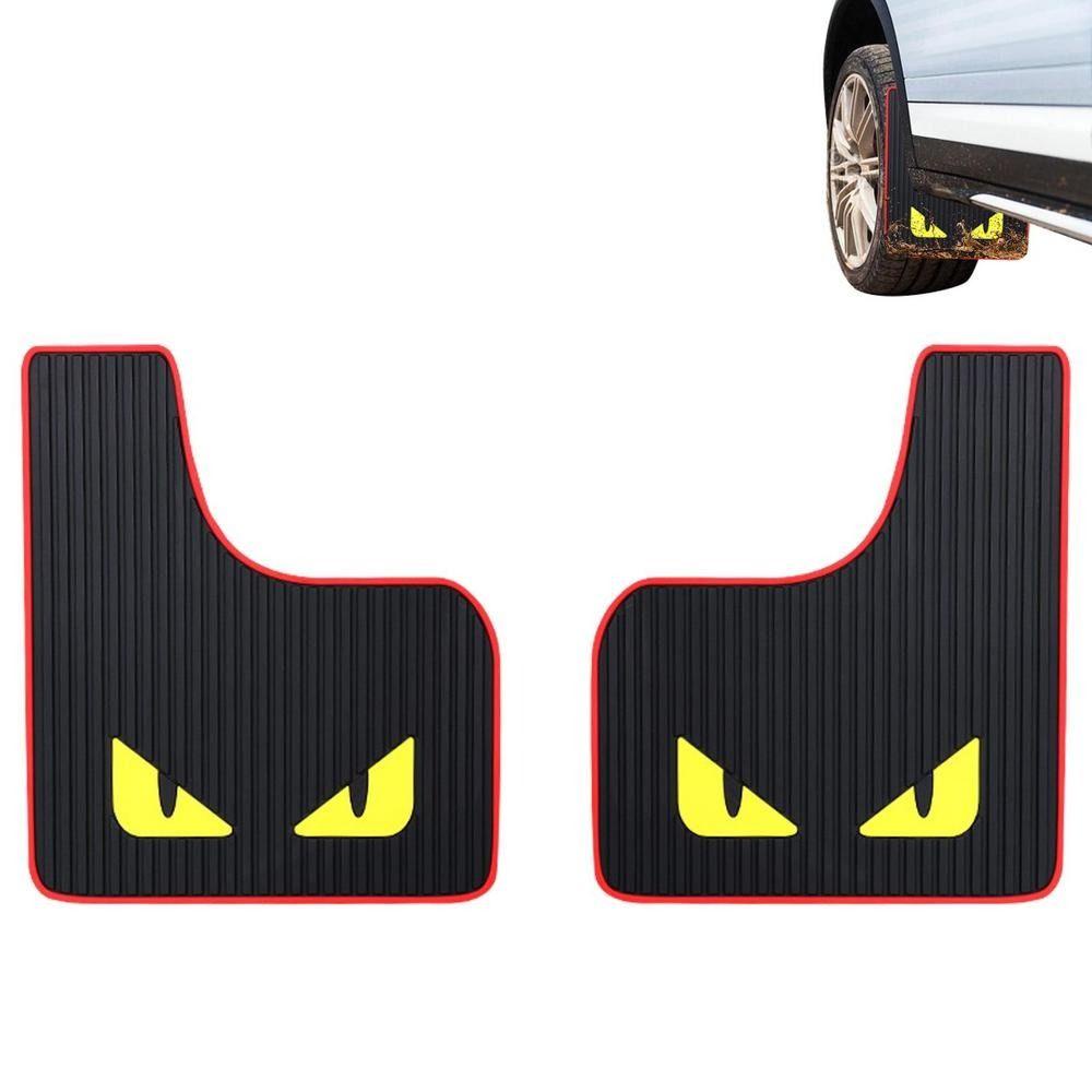 LANFY Flaps Lumpur Mobil Rally Armor Universal Fender Depan Belakang Set Ada Benturan Belakang Mud Guard Mudflaps