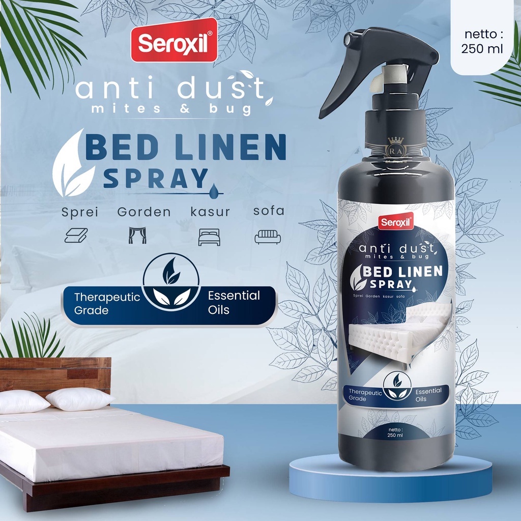 [ KKR - Seroxil ] Seroxil Bed Linen Spray / Anti Bakteri Tungau Kutu Kasur Natural / Aromaterapi