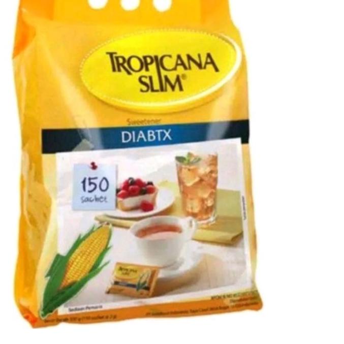 

❉ Gula Tropicana Slim DIABTX (isi 150 Sachet) ☈