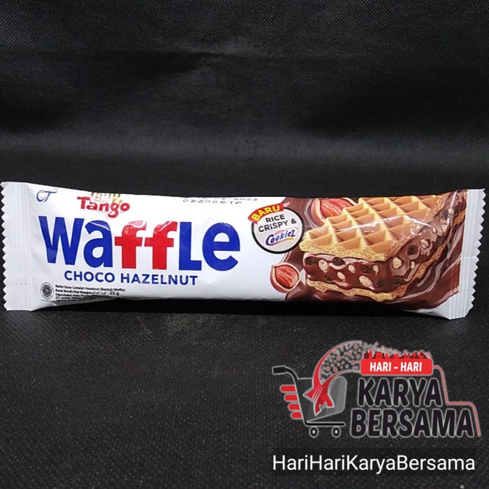 

TANGO WAFFLE RICE CRISPY & COOKIEZ CHOCO HAZELNUT 25GR