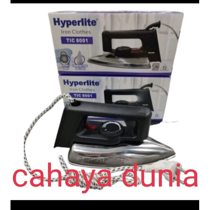 GOSOKAN HYPERLITE atau SETERIKAAN HYPERLITE stanlise