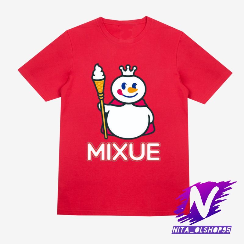 kaos anak baju anak mixue