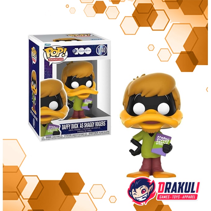 Toys Funko pop Daffy Duck As Shaggy Rogers - STANDARD