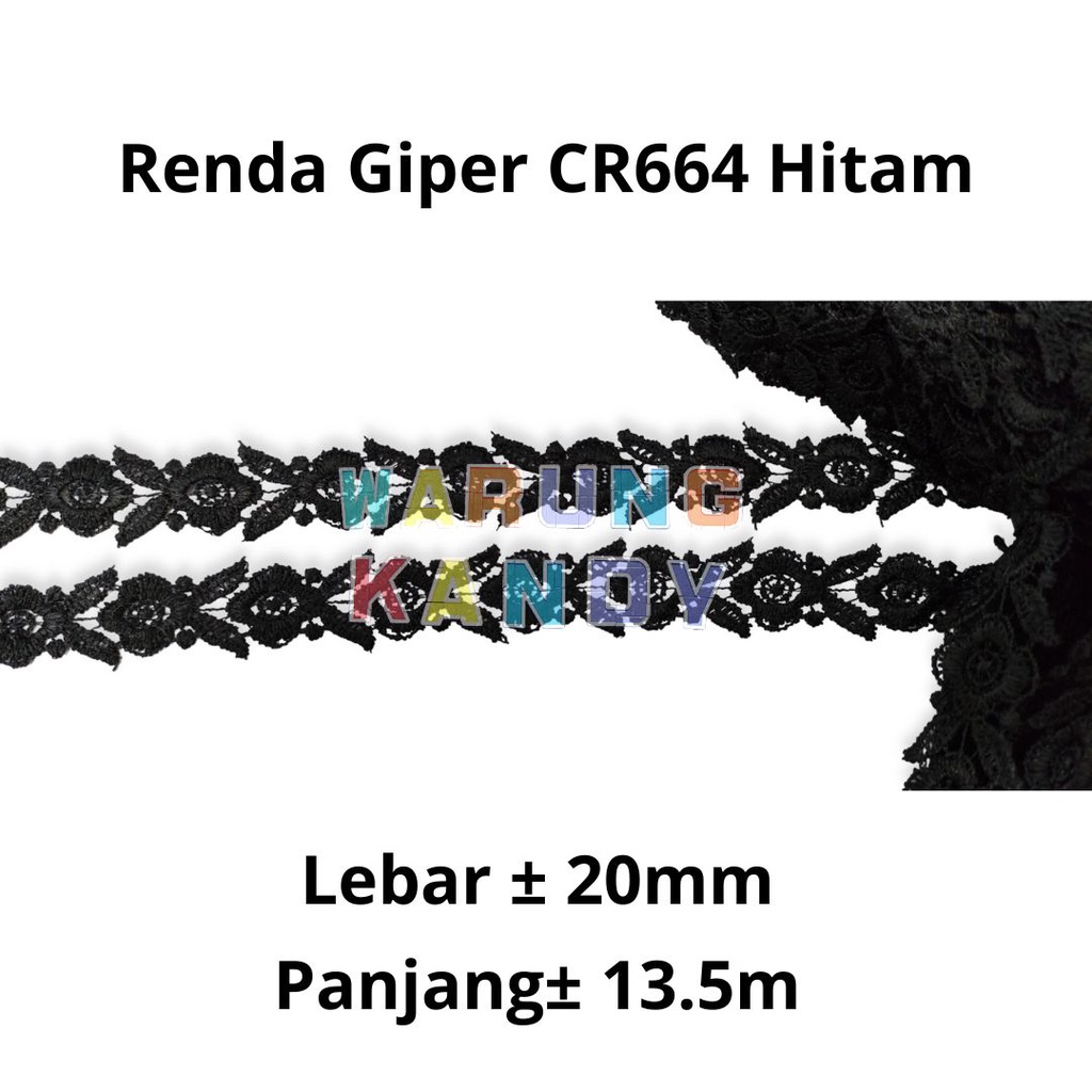 Renda Giper CR664 Hitam