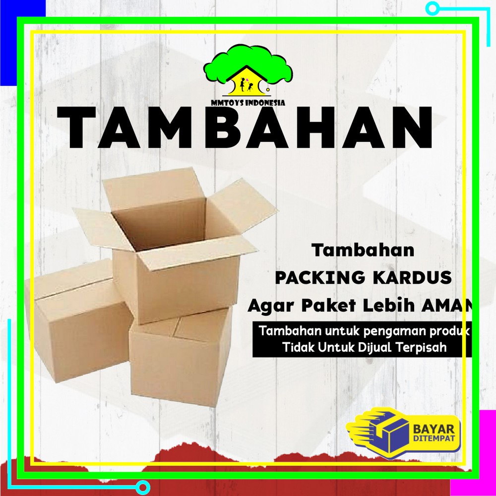 

MI Tambahan packing Kardus agar paket lebih aman dan safety