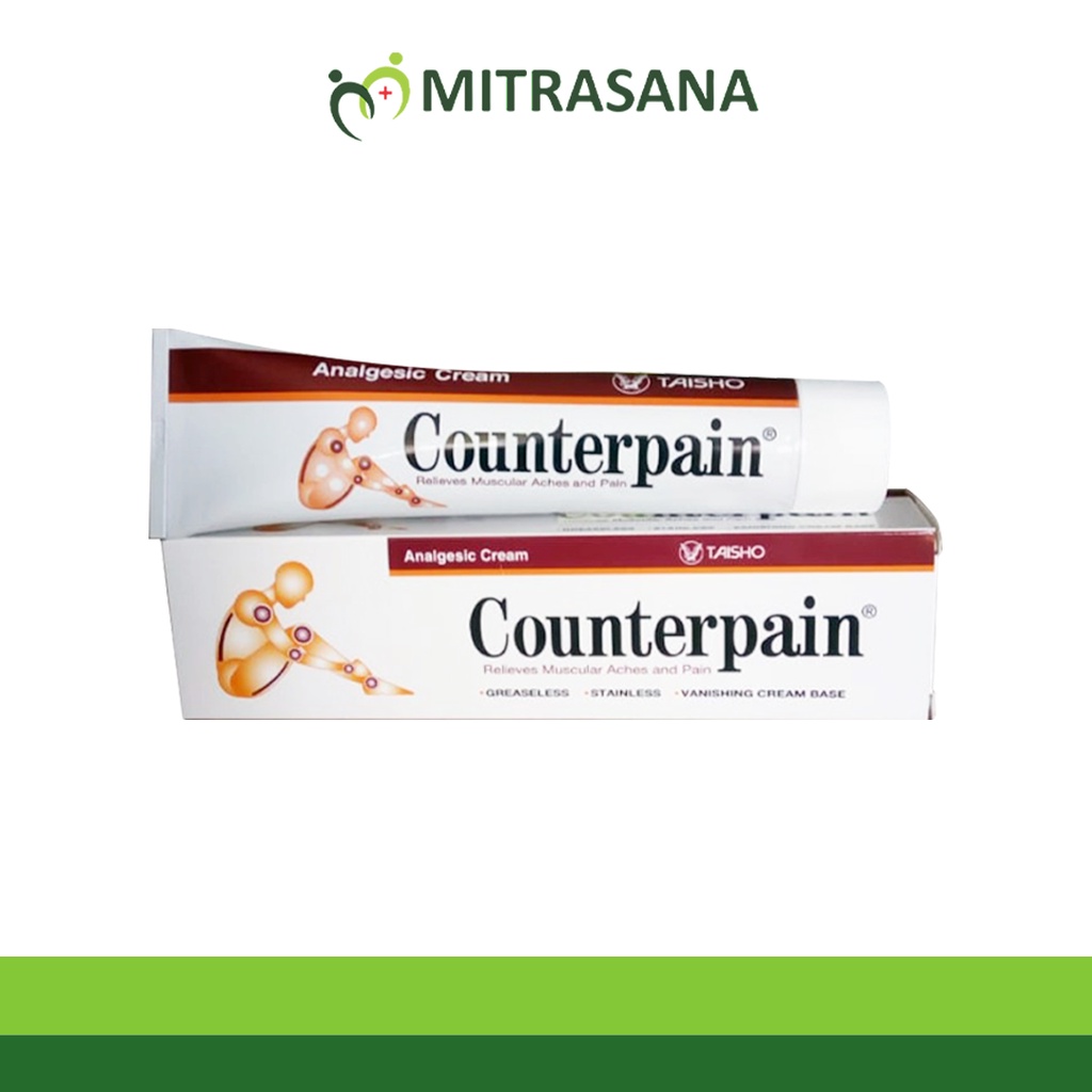 Counterpain Cream 120 Gr - Krim Pereda Nyeri