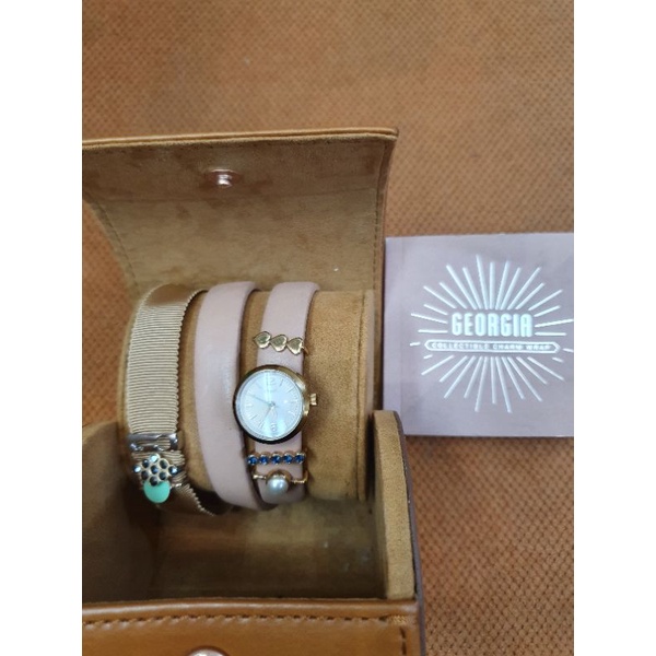 PRELOVED JAM FOSSIL GEORGIA CHARM SLIDER