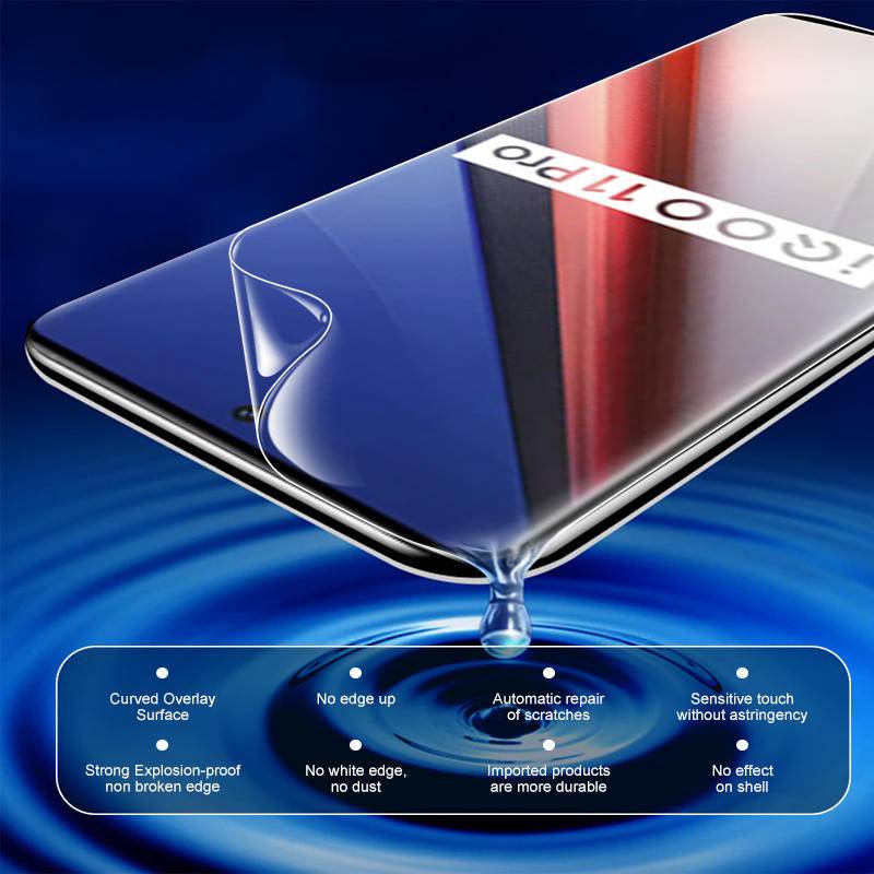 4pcs Pelindung Layar Film Hydrogel Untuk Vivo iQOO 11pro Screen Protector Untuk Vivo GT5 Iqoo11Pro Not Tempered glass