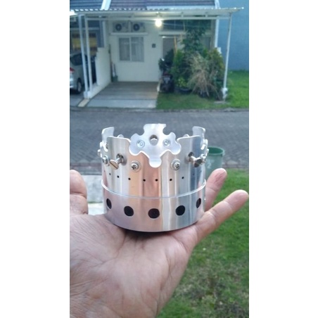 kompor camping terkecil spirtus/alkohol