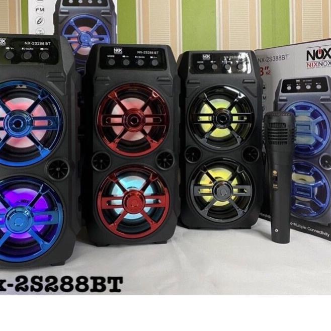 ➩ SPEAKER BLUETOOTH NIXNOX NX-2S88 NX- NX- NX- + Microphone ➣