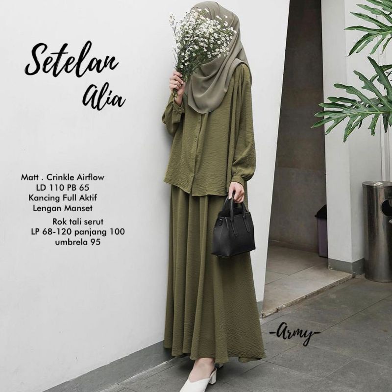 ALIA SETELAN BAJU WANITA TERBARU