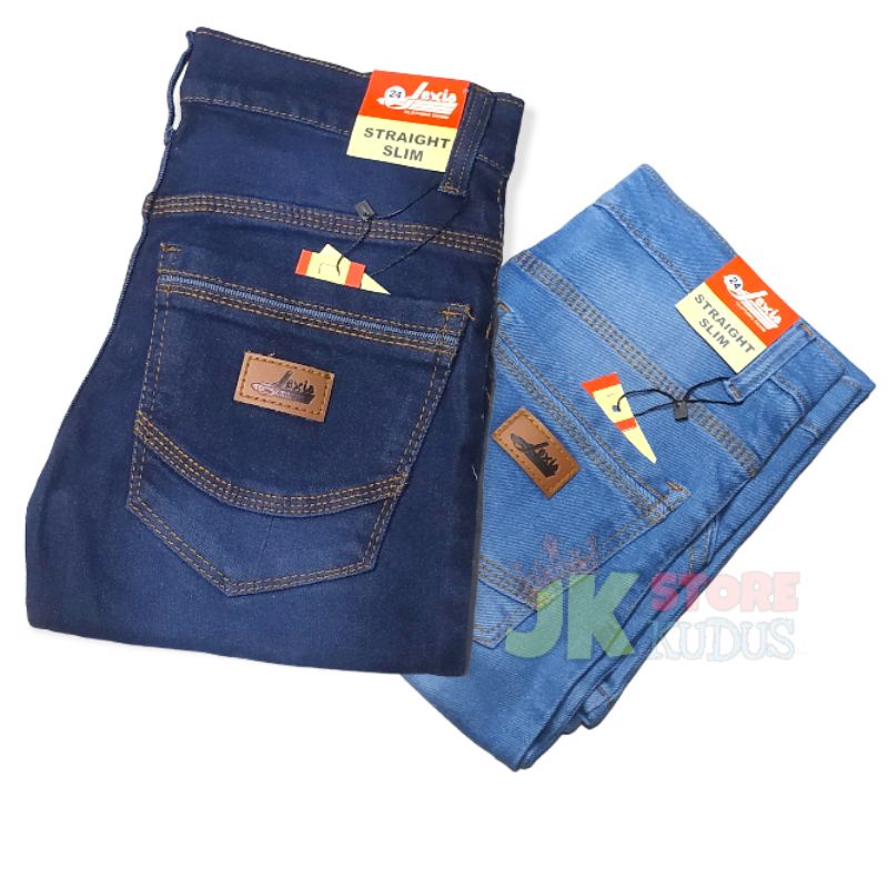 CELANA PANJANG ANAK JEANS  MELAR MODEL SLIM FIT USIA 9-14 TAHUN