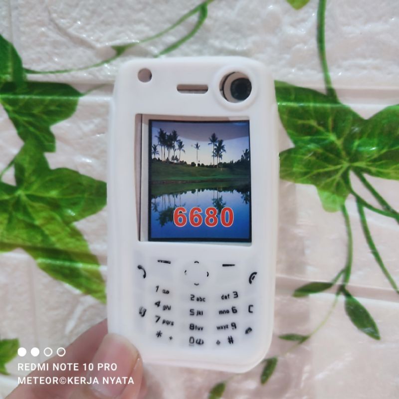 Case Silicon Nokia 6680 Bahan Tebal