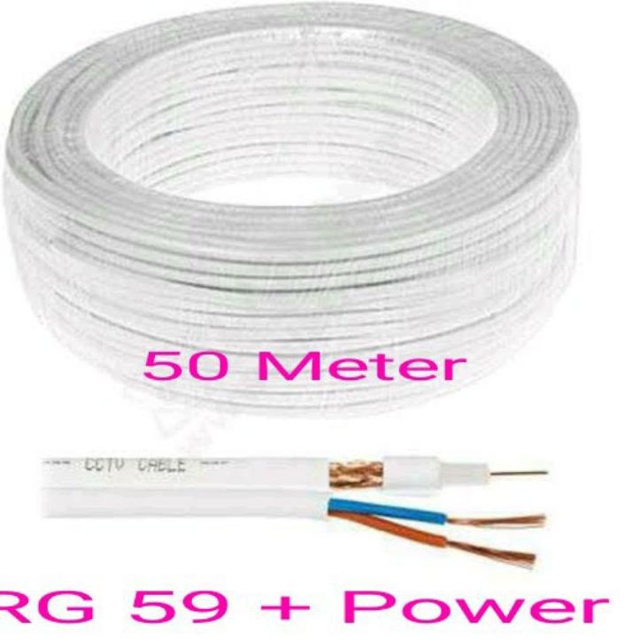 ❂ KABEL 50 METER UNTUK CCTV ➧