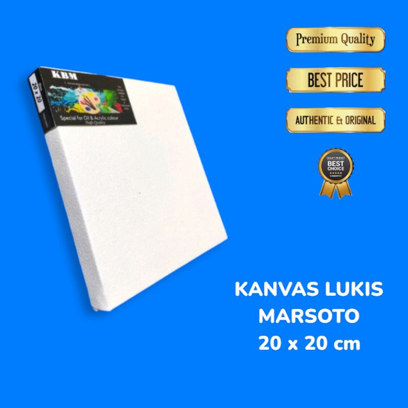 

KANVAS LUKIS 20X20 CM/CANVAS LUKIS MARSOTO/KANVAS STRETCHED