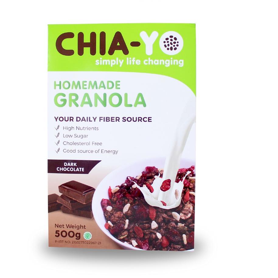 

◊ Chiayo Granola Dark Chocolate 500gr ✸