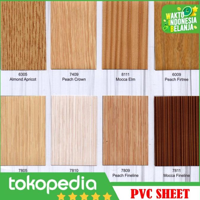 BRG BARU BIGSALE PROMO  DEKOSIT DECOSHEET TAKOSIT PVCSheet WINSTON Serat Kayu