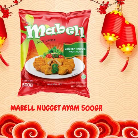 

DIJUAL Mabell Chicken Nugget 500 gram Nugget Ayam 500gr New.,,,**