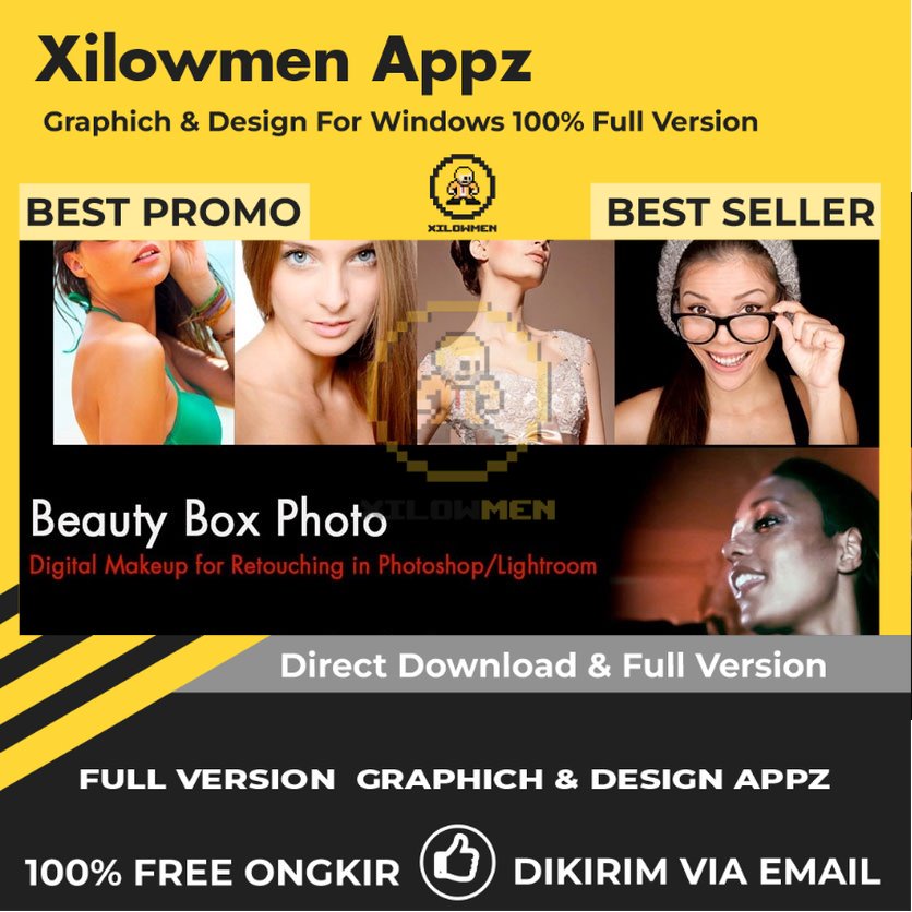 [Full Version] Digital Anarchy Beauty Box For Photoshop Pro Design Graphics Lifetime Win OS