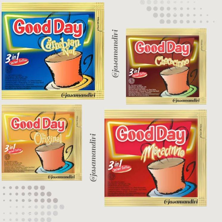 

♠ Good Day Moccacino 3in1 Sachet 10 x 20g (1 Renteng)