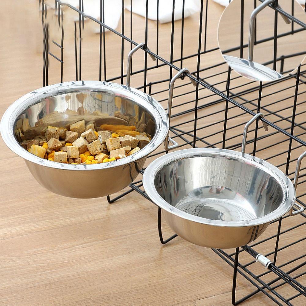 [Elegan] Mangkok Kandang Burung Beo 1PC Heavy Duty Dengan Penjepit Removable Hanging Nuri Food Bowl