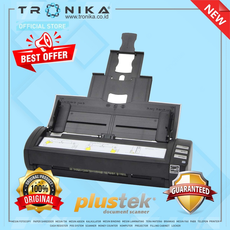 SCANNER DOKUMEN PLUSTEK MobileOffice AD480 Automatic Document Feeder (ADF)