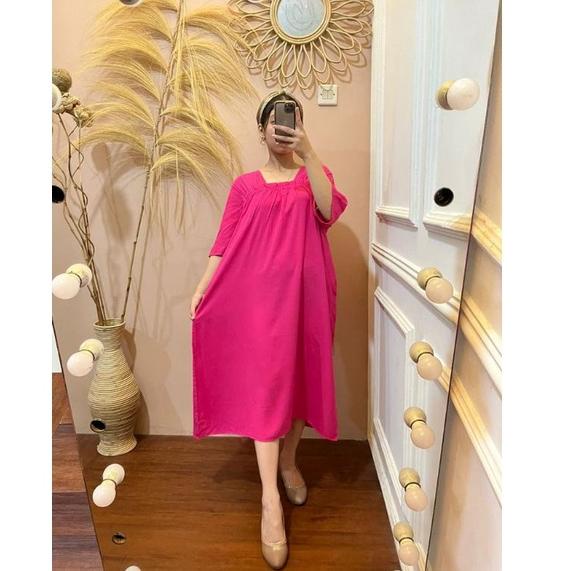 MURAH ZARA DRESS POLOS / DASTER KERUT DADA / DASTER JUMBO / DASTER POLOS