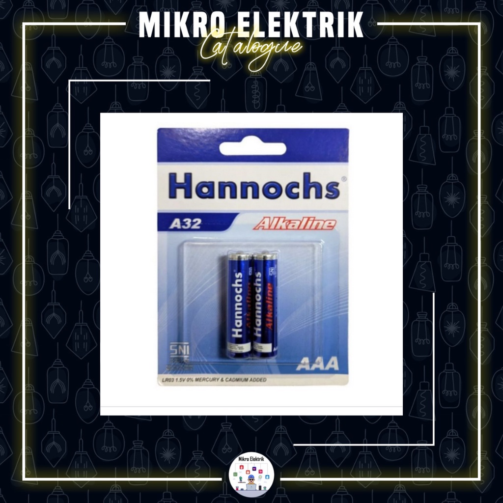 Battery Alkaline Hannochs AAA/A3