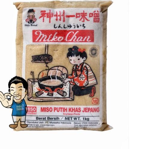 

☪ Shinshuichi Mikochan Shiro Miso Paste- Pasta Miso- Tauco Jepang 1Kg ♢