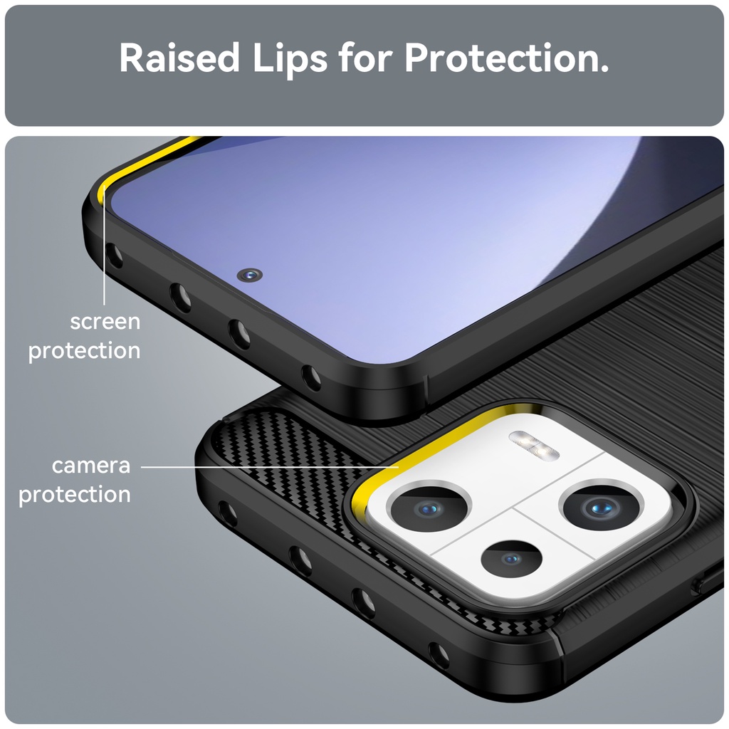 Untuk Xiaomi13 13Pro Warna Soft Silicone Phone Back Cover Cakupan Penuh Shockproof Pelindung Casing Ponsel Untuk Xiaomi Mi13 Mi 13 Pro