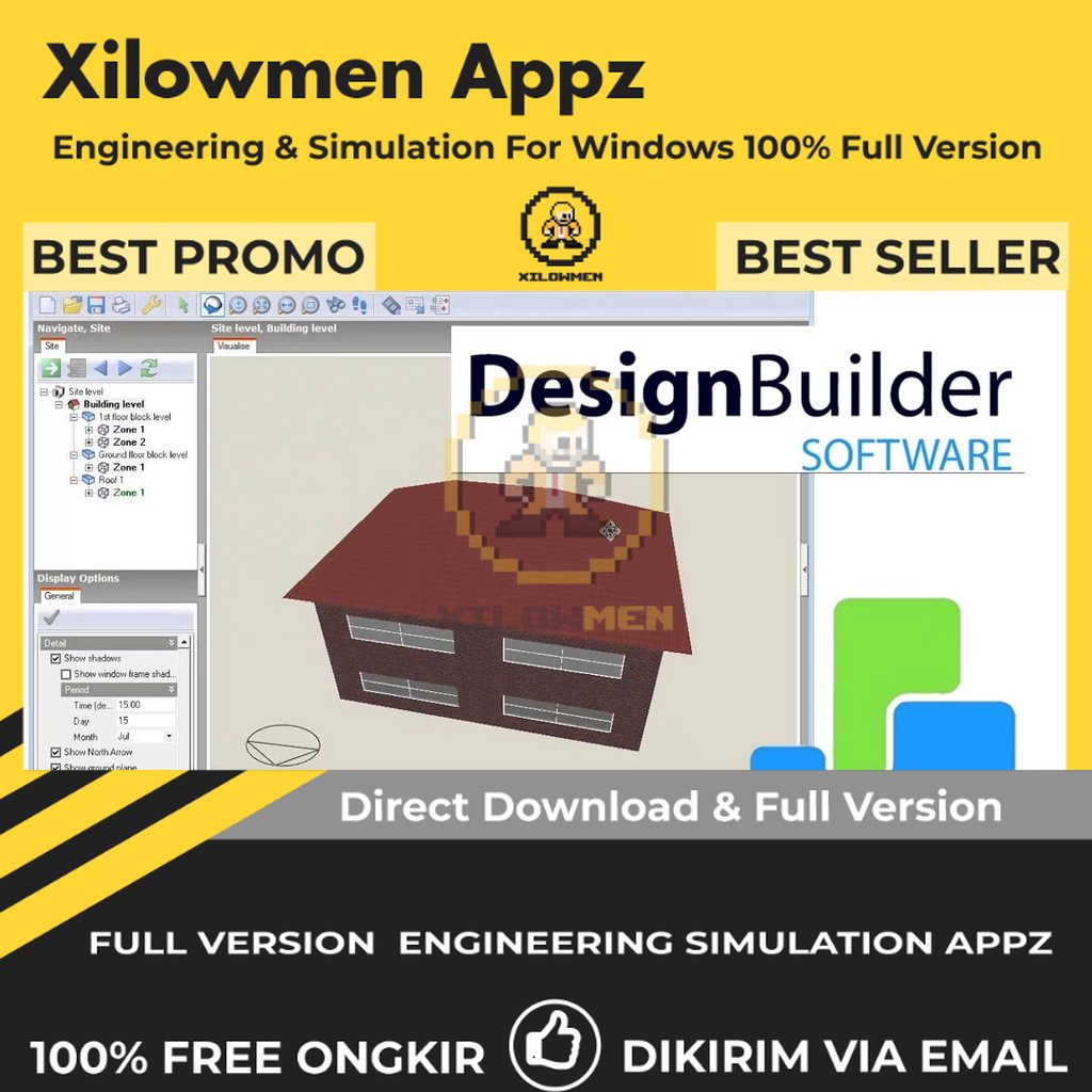 [Full Version] DesignBuilder Pro Engineering Software Lifetime Win OS